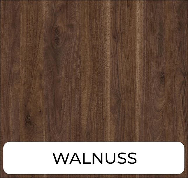 Schwerentflammbare Latten NRO Walnuss